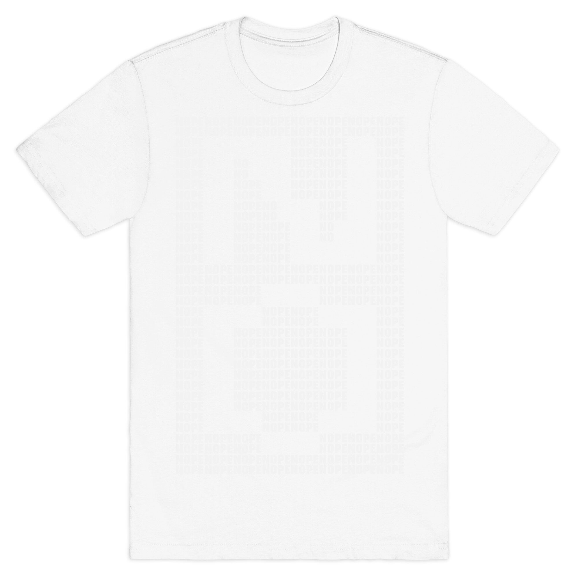 Nope Ascii Art T-Shirt